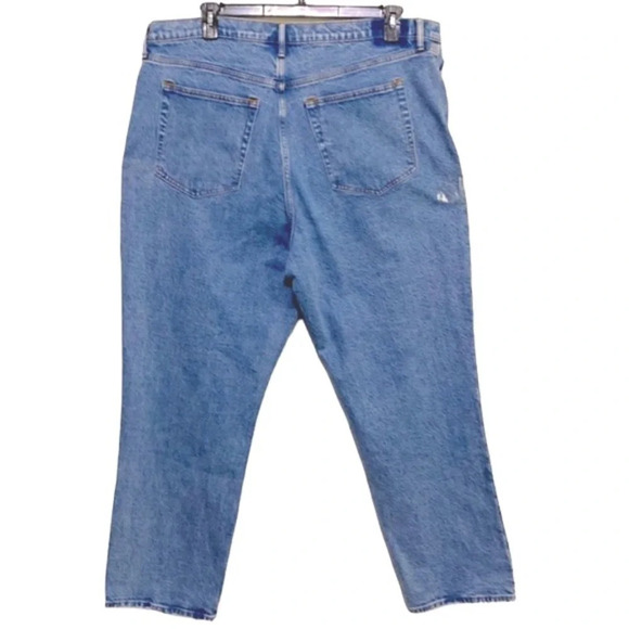 Abercrombie & Fitch NEW The 90s Straight Ultra High Rise Jeans Size 18s - Picture 4 of 9